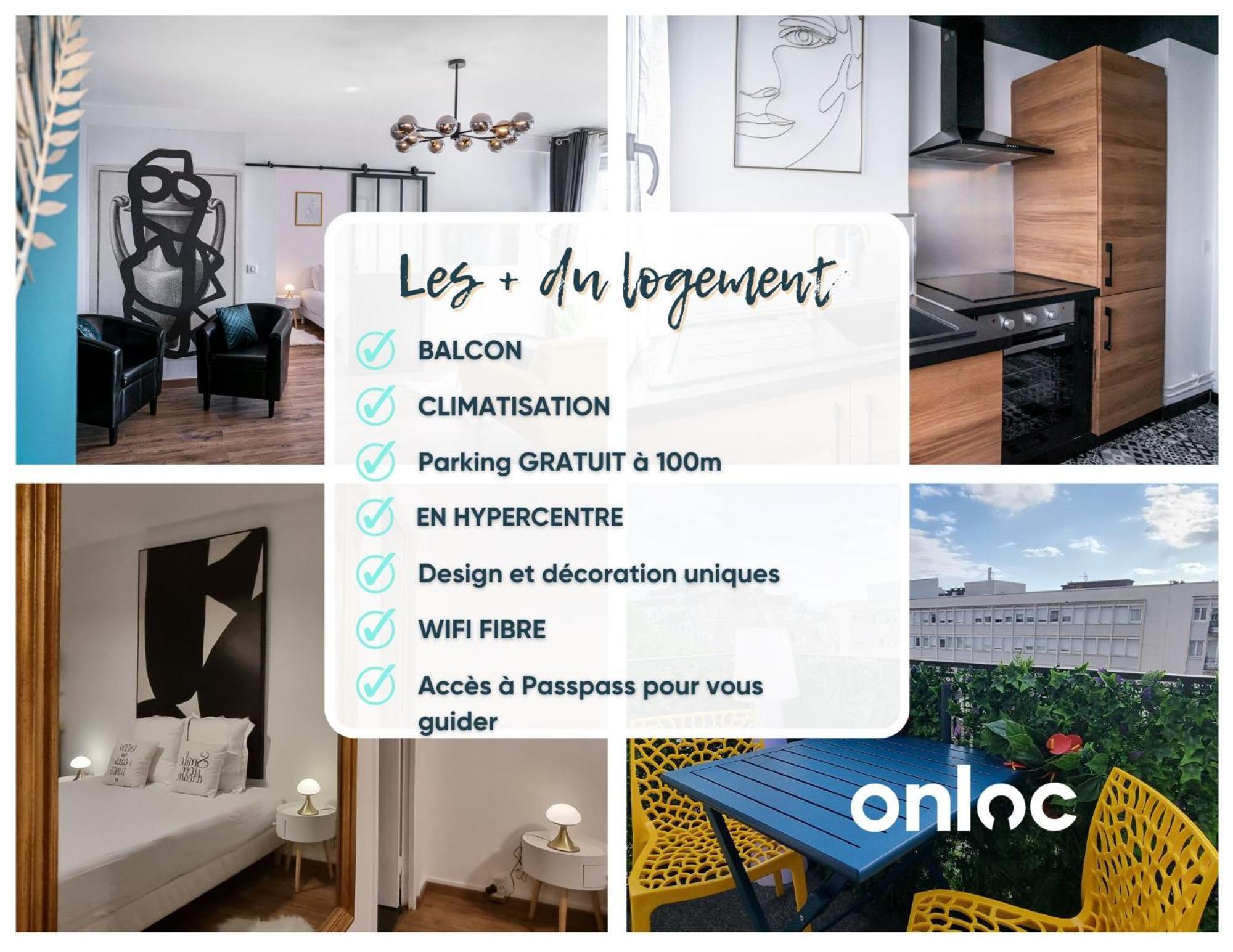 Apartmán Au Palais Des Pyrenees! Hyper Centre -Clim-Balcon-Parking Gratuit Pau Exteriér fotografie